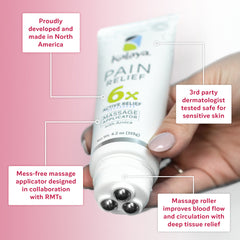 KaLaya 6x Extra Strength Pain Relief Cream With Massage Applicator (4.2 oz)