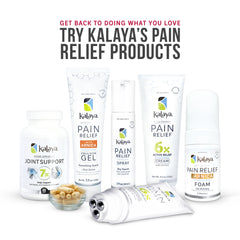KaLaya 6x Extra Strength Pain Relief Cream With Massage Applicator (4.2 oz)