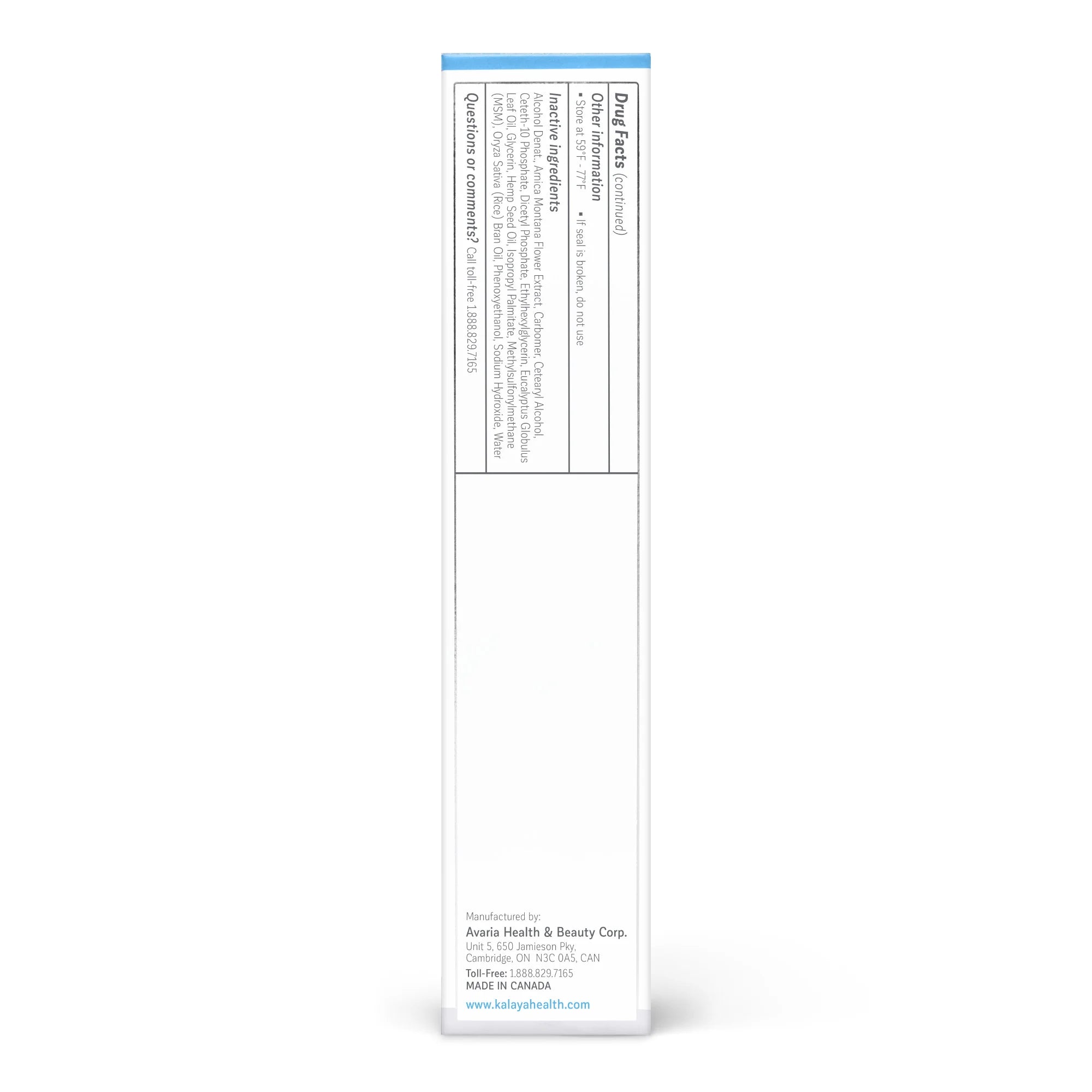 KaLaya 6x Pain Relief Cream USA 4.2oz