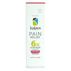 Kalaya 6x Extra Strength Pain Relief Cream With Massage Applicator (4.2 oz)