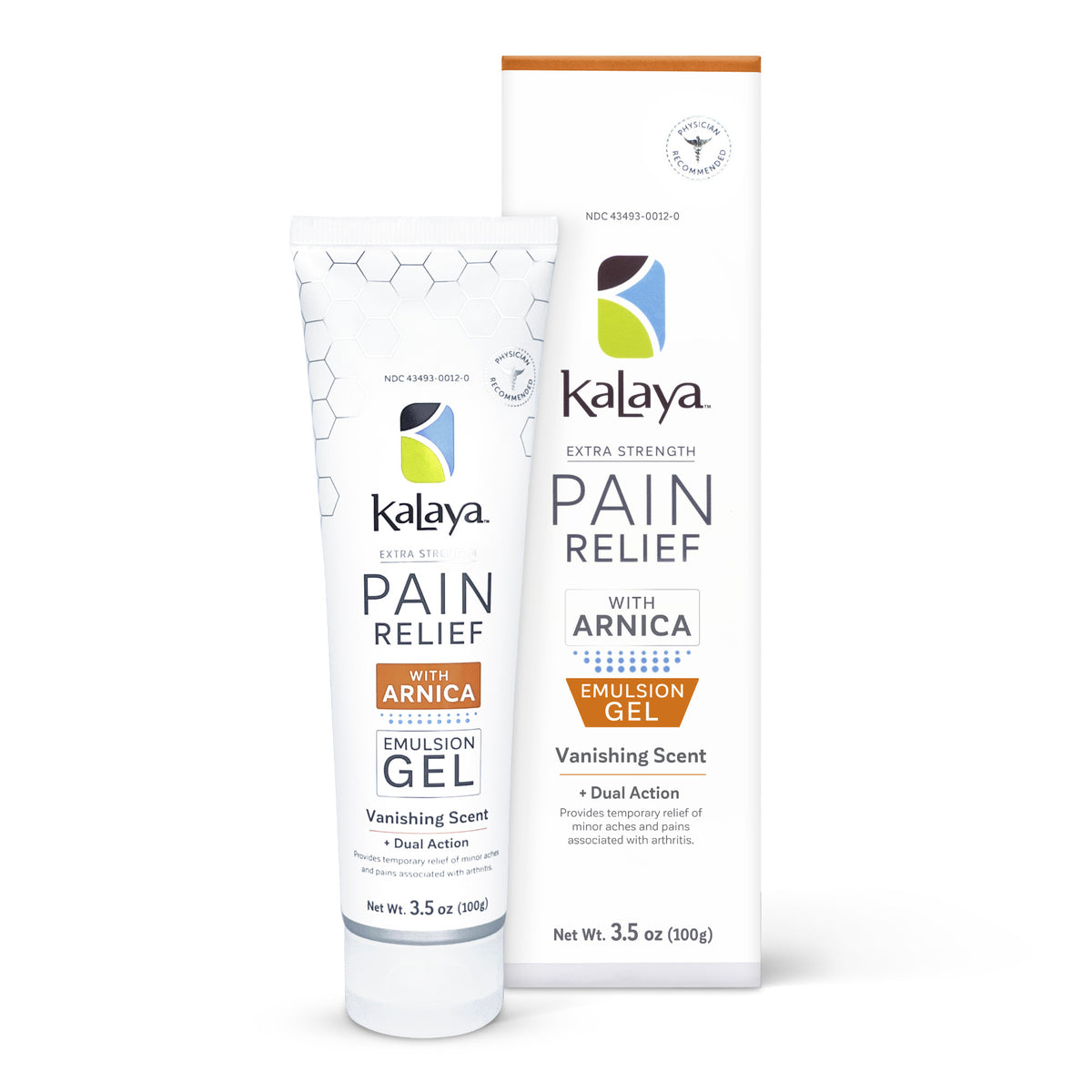 KaLaya Extra Strength Pain Relief Gel with Arnica (3.5 oz)